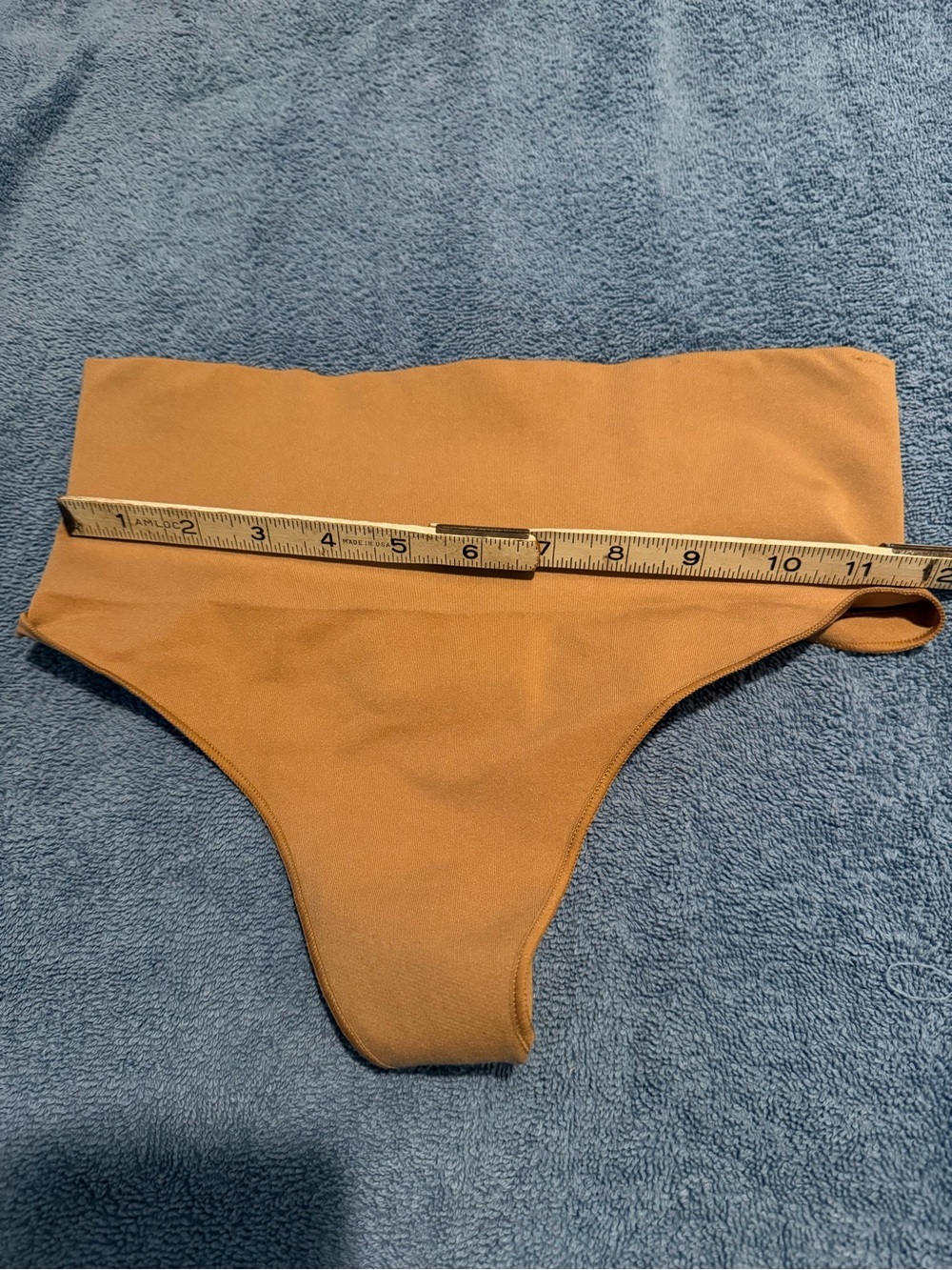 Spanx High-Waist shareware thong in beige